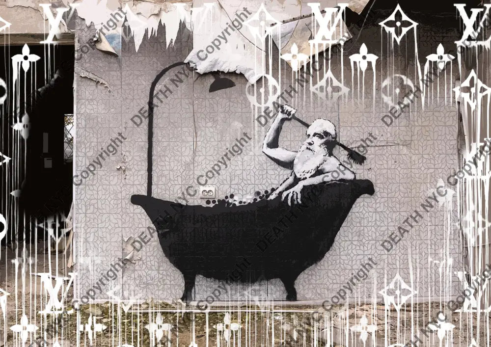 ’Deathaw38’’ 45X32Cm (Edition Of 100*) (2024) Bank Art Print