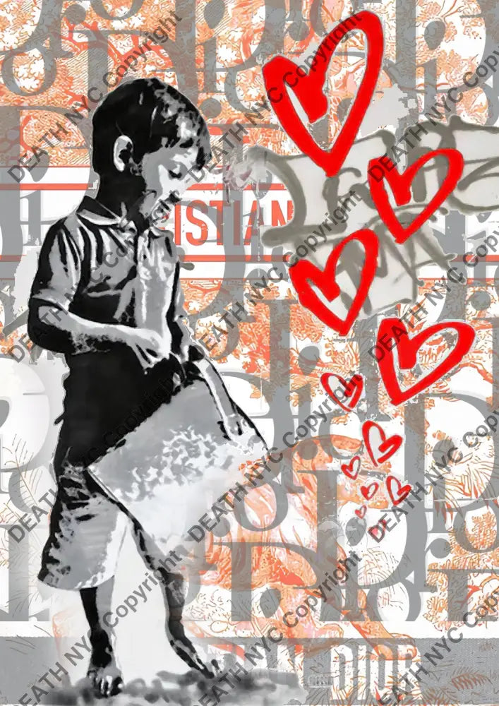 ’Deathay29’’ 45X32Cm (Edition Of 100*) (2024) Bank Art Print