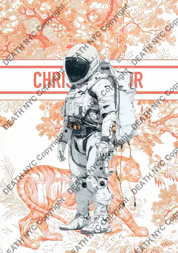 ’Deathay65’’ 45X32Cm (Edition Of 100*) (2024) Astro Art Print