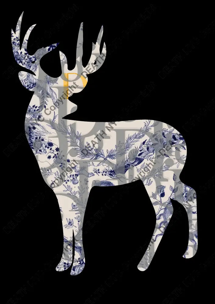 ’DEATHAY76’’ 29x21cm (Edition of 100*) (2025) deer Art Print