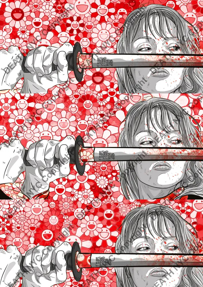 ’Deathaz216’’ 45X32Cm Kill (Edition Of 100*) (2025) Art Print