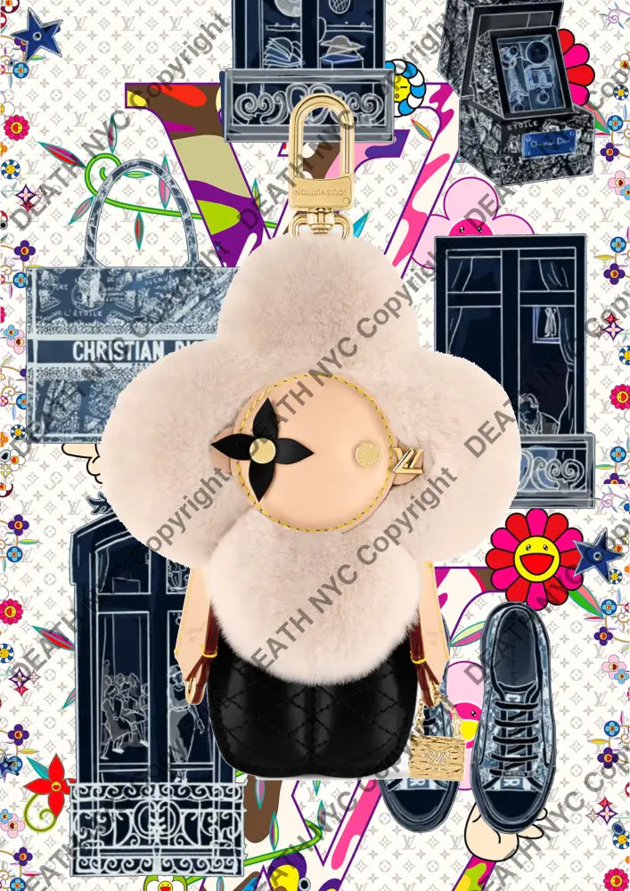 ’DEATHAZ224’’ 45x32cm (Edition of 100*) (2024) viv Art Print