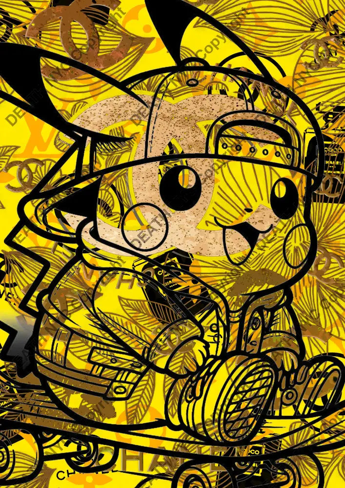 ’Deathaz242’’ 45X32Cm (Edition Of 100*) (2025) P K Art Print