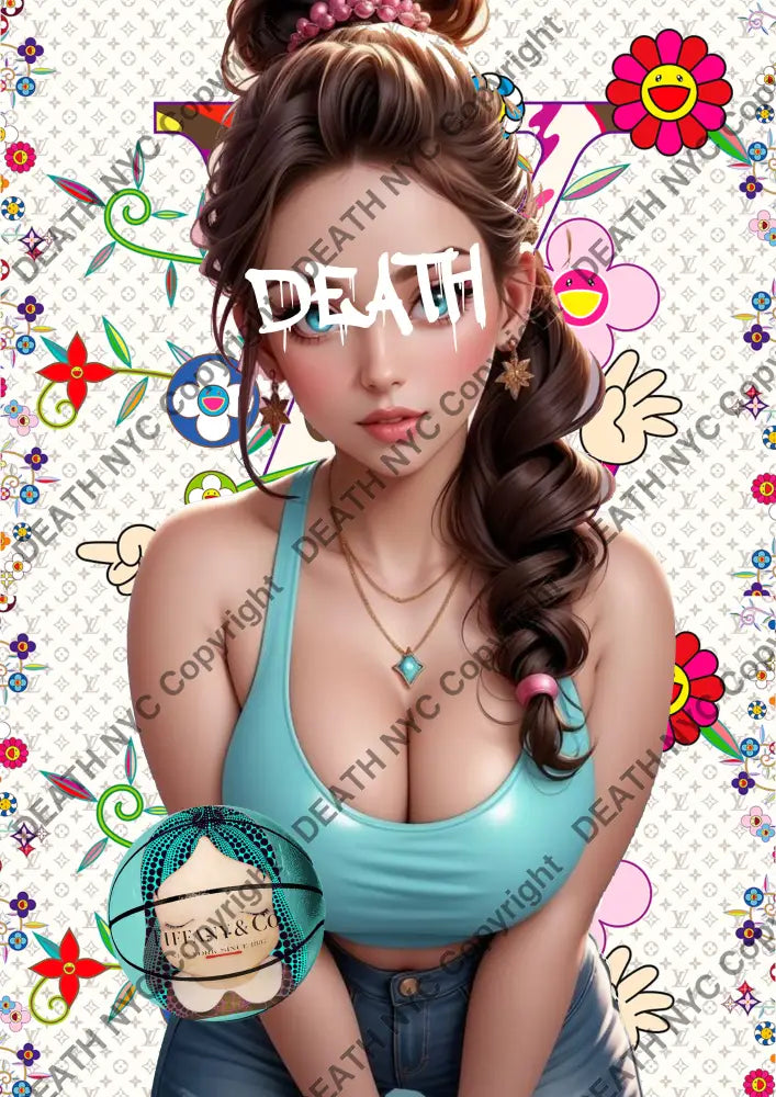 ’Deathaz402’’ 45X32Cm (Edition Of 100*) (2024) Art Print