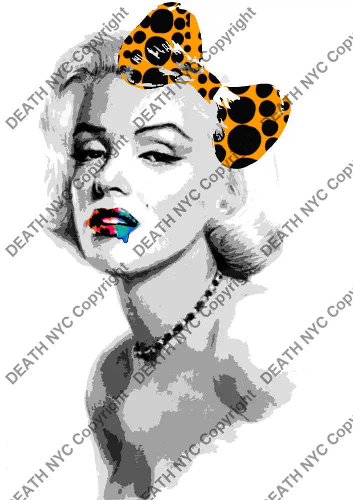 ’Deathaz43’’ 45X32Cm (Edition Of 100*) (2024) Monr Art Print