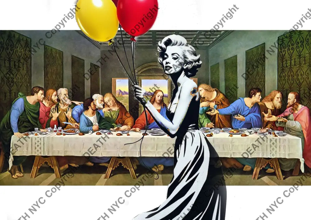 ’Deathba273’’ 45X32Cm (Edition Of 100*) (2025) Monr Balloon Art Print