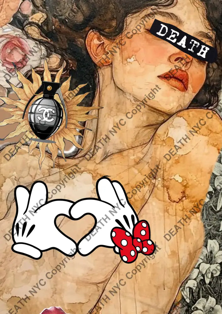 ’Deathba316’’ 45X32Cm (Edition Of 100*) (2025) N D Art Print