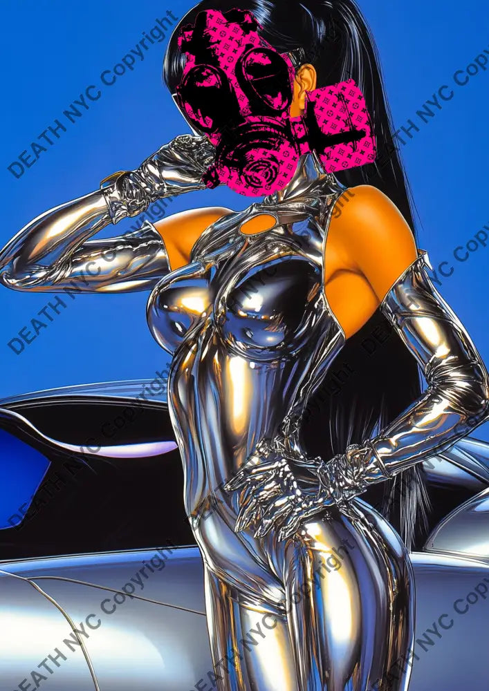 ’Deathba370’’ 45X32Cm (Edition Of 100*) (2025) Girl Art Print
