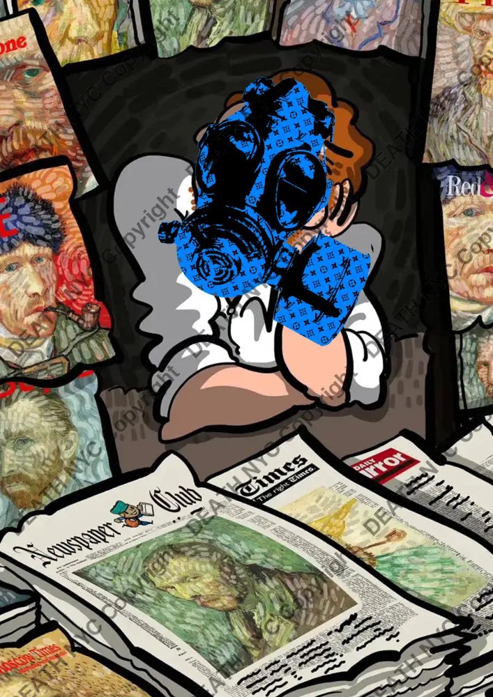 ’Deathba390’’ 45X32Cm (Edition Of 100*) (2025) Van Art Print