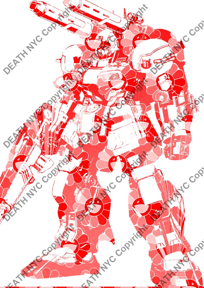 ’Deathba456’’ 45X32Cm (Edition Of 100*) (2025) Gund Art Print