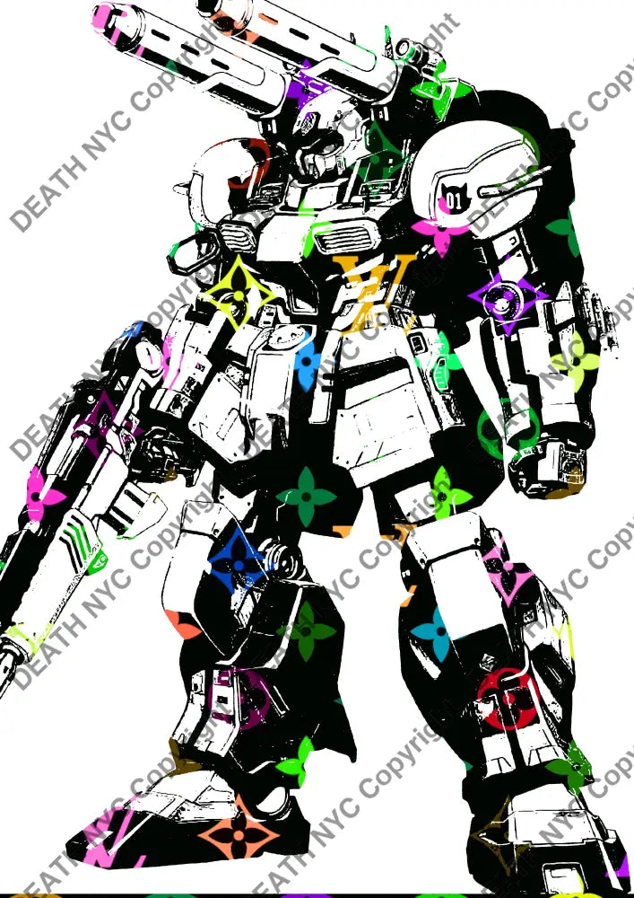 ’Deathba457’’ 45X32Cm (Edition Of 100*) (2025) Gund Art Print