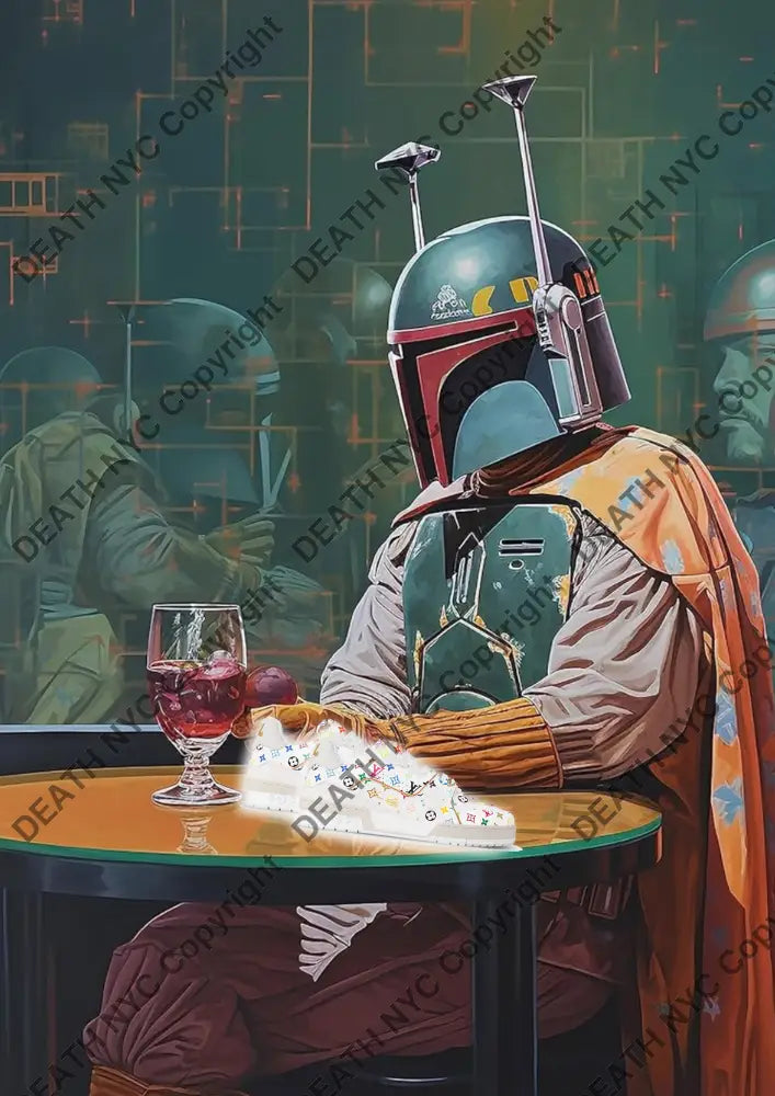 ’DEATHBA468’’ 45x32cm wars (Edition of 100*) (2025) Art Print