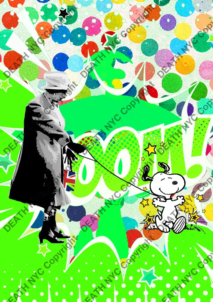 ’DEATHBA487’’ silly 45x32cm (2025) Art Print