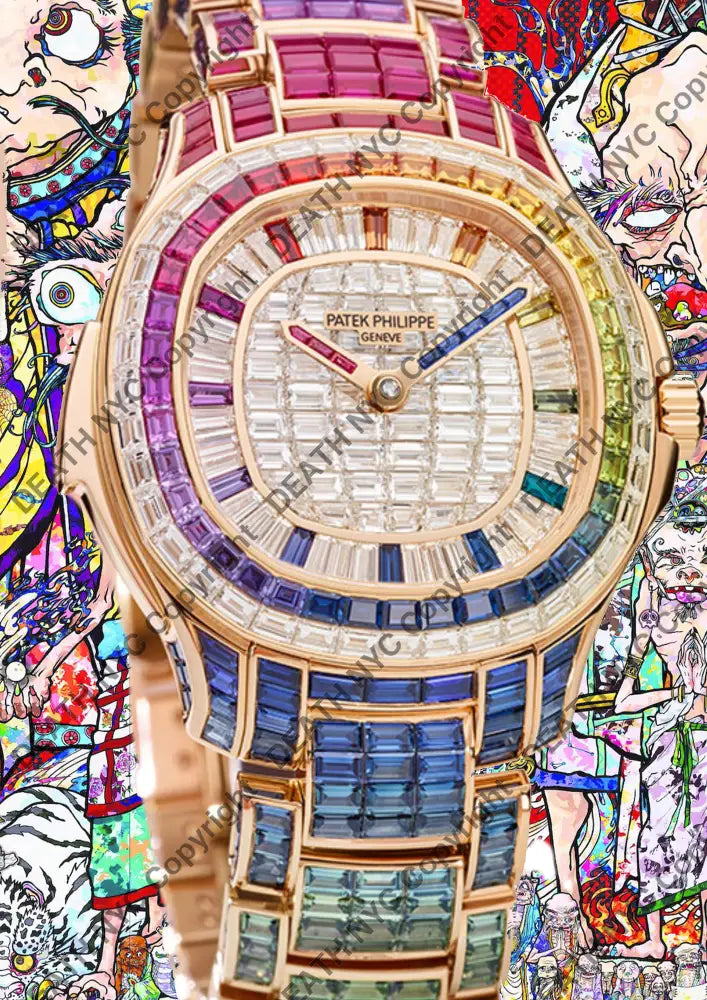 ’DEATHBA732’’ 45x32cm (Edition of 100*) (2025) pat Art Print