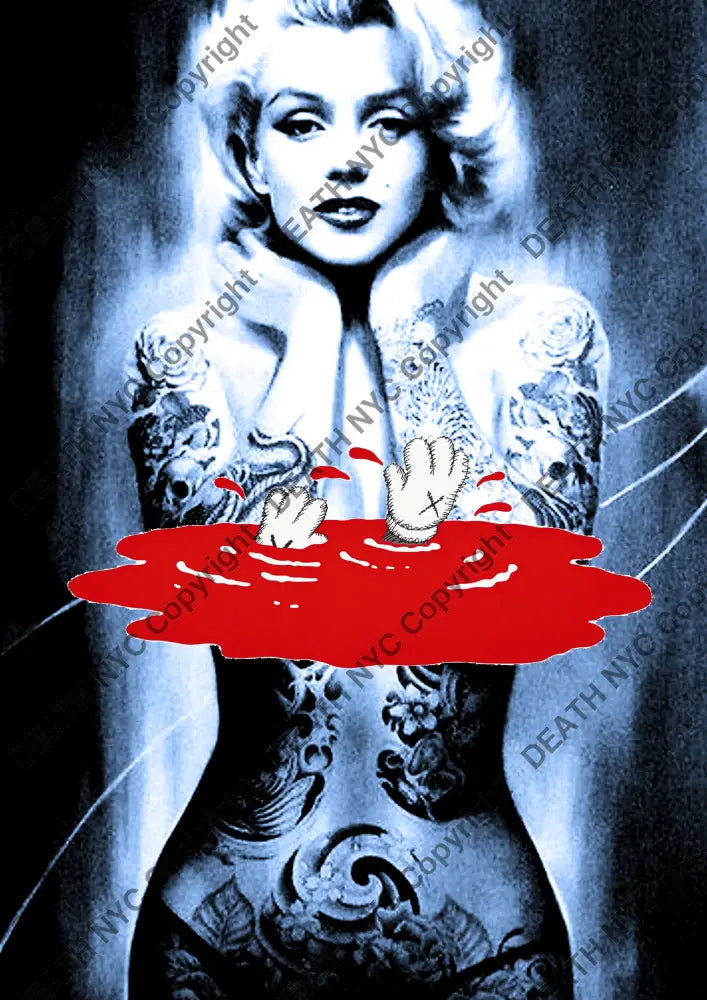 ’DEATHBA776’’ 45x32cm (Edition of 100*) (2025) monr Art Print
