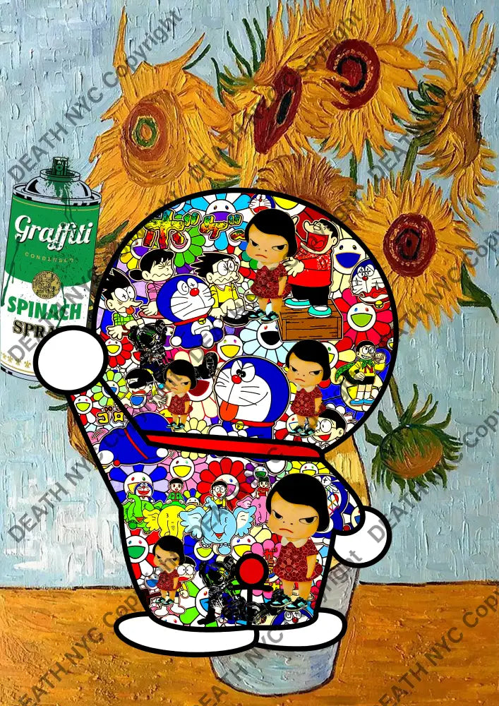 ’DEATHBA812’’ 45x32cm (Edition of 100*) (2025) dmon Art Print
