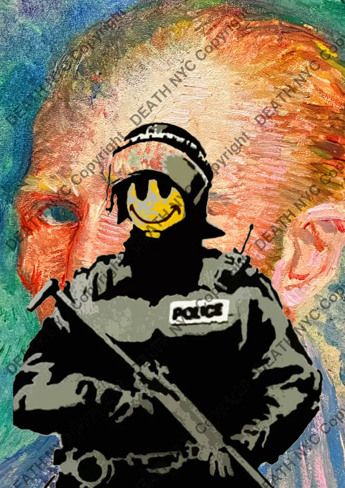 ’DEATHBA816’’ 45x32cm (Edition of 100*) (2025) bank Art Print