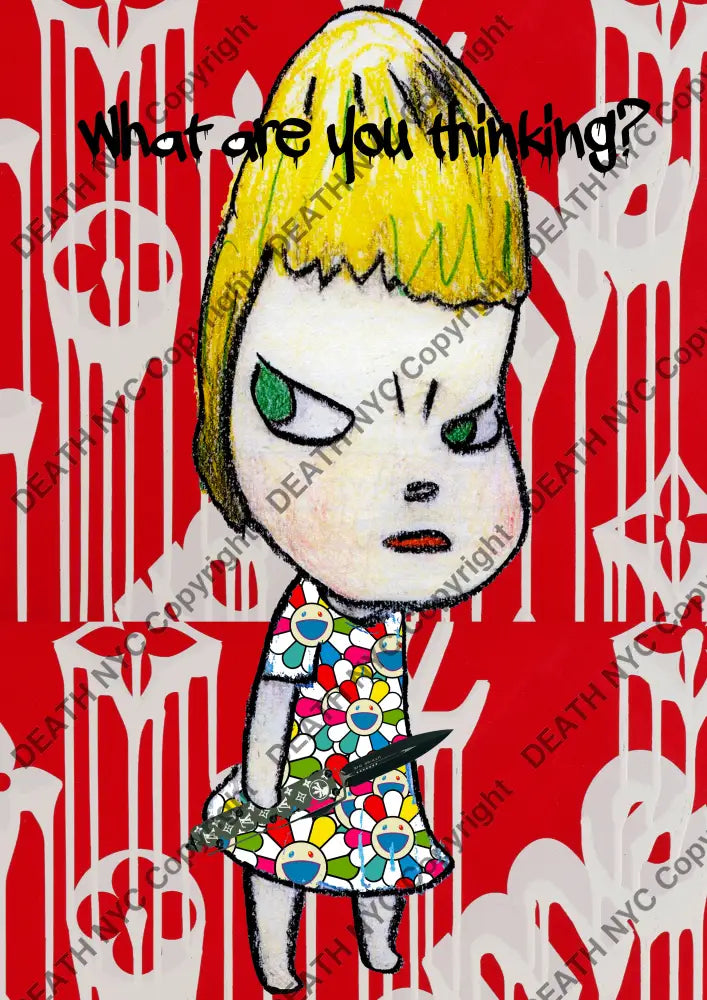 ’DEATHBA854’’ 45x32cm (Edition of 100*) (2025) cute Art Print