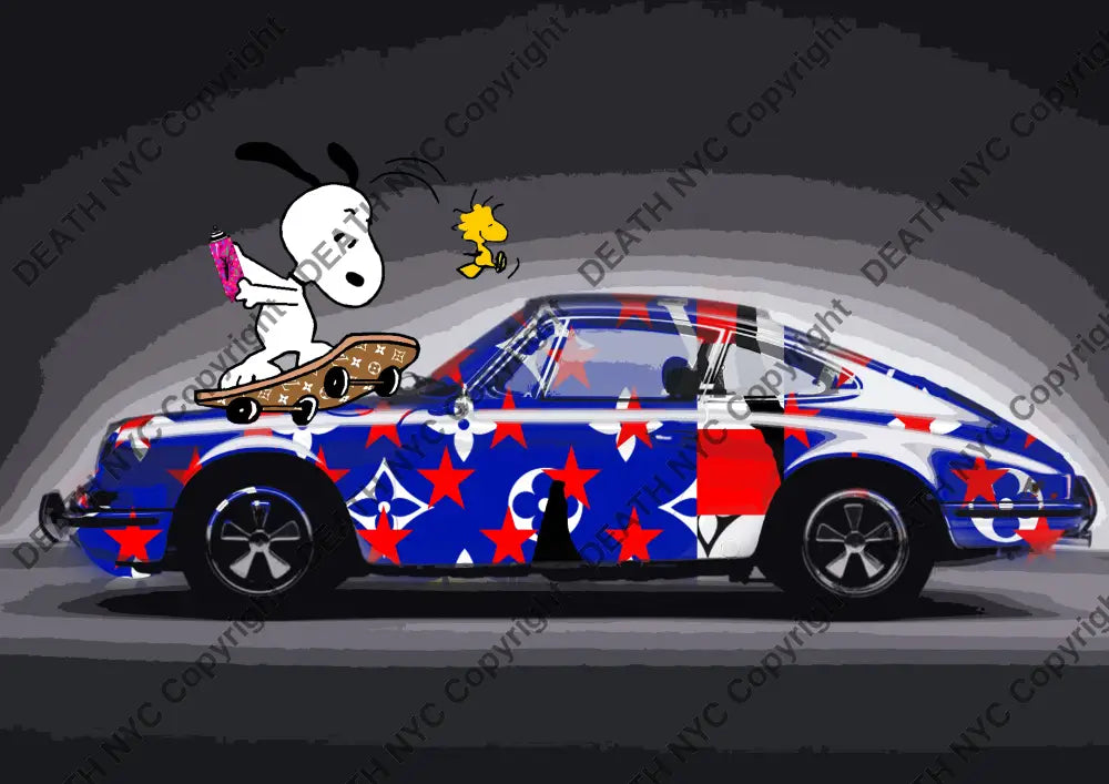 ’Deathba88’’ Silly 45X32Cm (2025) Art Print