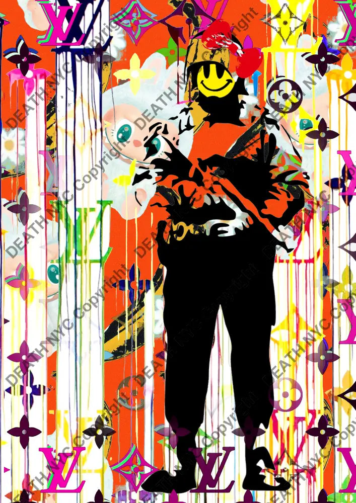 ’DEATHBC679’’ 45x32cm (Edition of 100*) (2025) bank Art Print