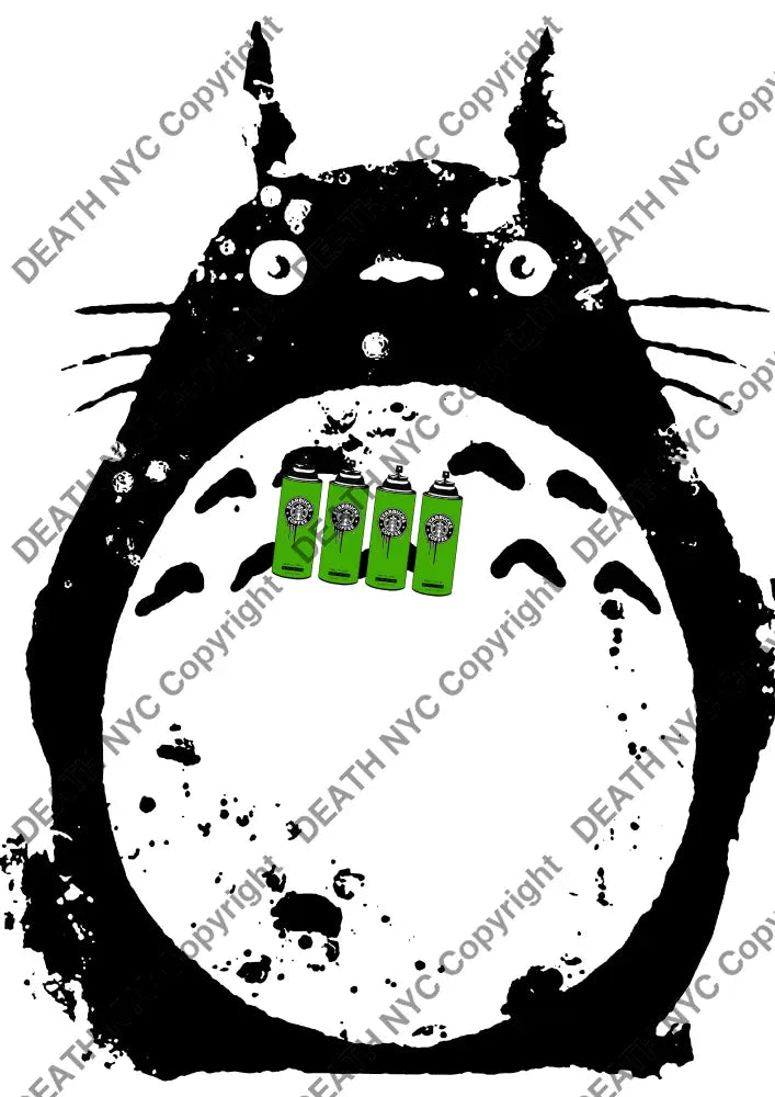 ’DEATHBC725’’ 45x32cm (Edition of 100*) (2025) toto Art Print