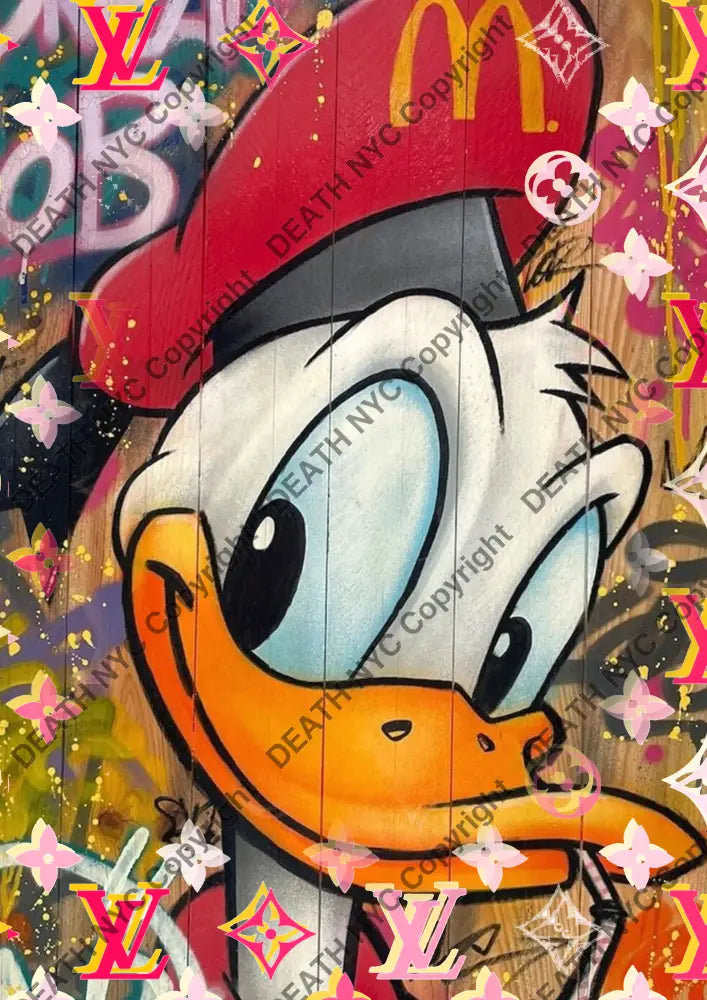 ’DEATHBC819’’ 45x32cm (Edition of 100*) (2025) duck Art Print