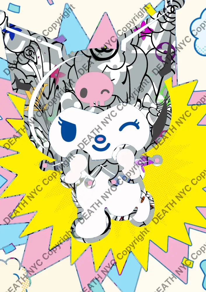 ’DEATHBC910’’ 45x32cm (Edition of 100*) (2025) kuro Art Print