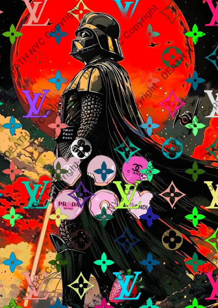 ’DEATHBC9342’’ 45x32cm (Edition of 100*) (2025) v d Art Print