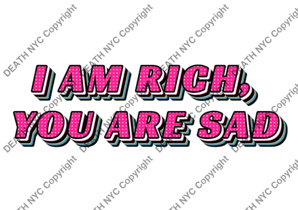 ’Deathbd212’’ 45X32Cm (Edition Of 100*) (2025) Slogan Art Print