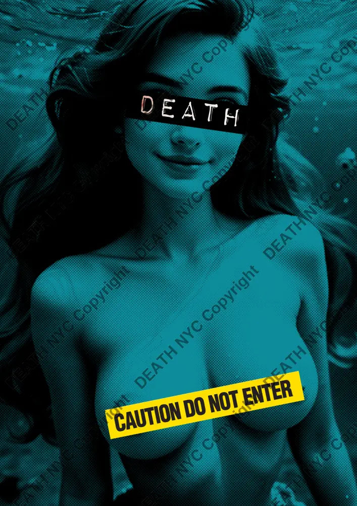’DEATHBD458’’ 45x32cm (Edition of 100*) (2025) n d Art Print