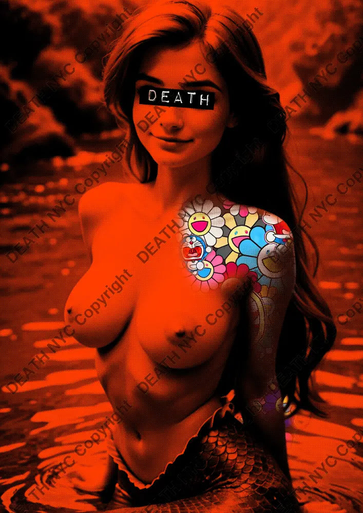 ’DEATHBD470’’ 45x32cm (Edition of 100*) (2025) n d Art Print