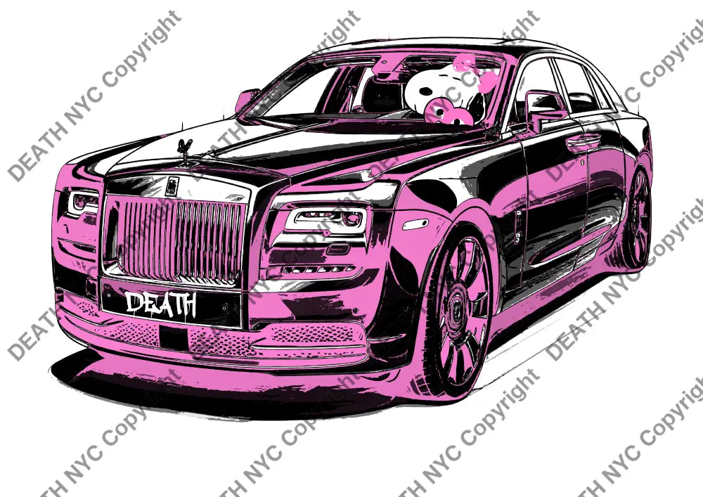 ’DEATHBD56’’ silly 45x32cm (2025) Art Print