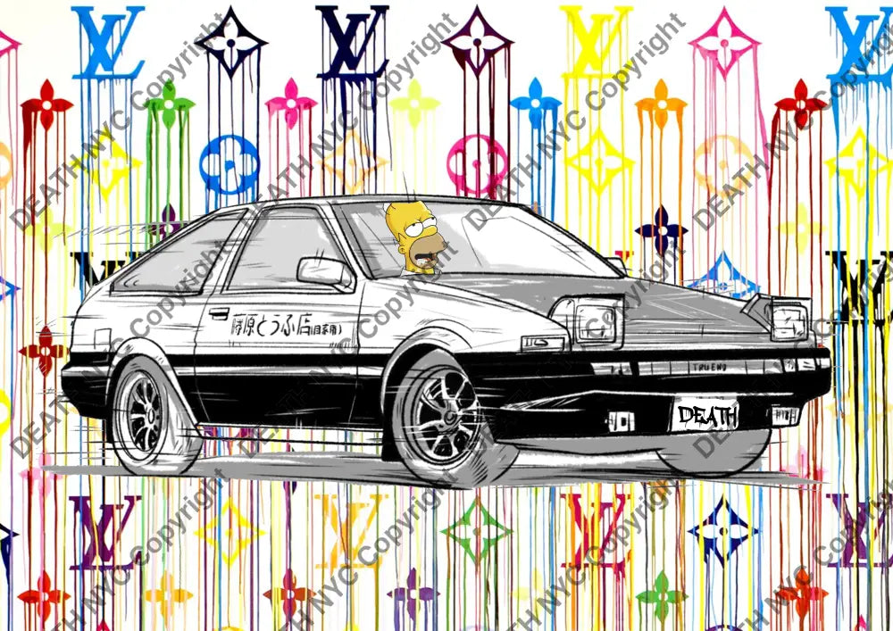 ’Deathbd63’’ 45X32Cm S Mp (Edition Of 100*) (2025) Art Print