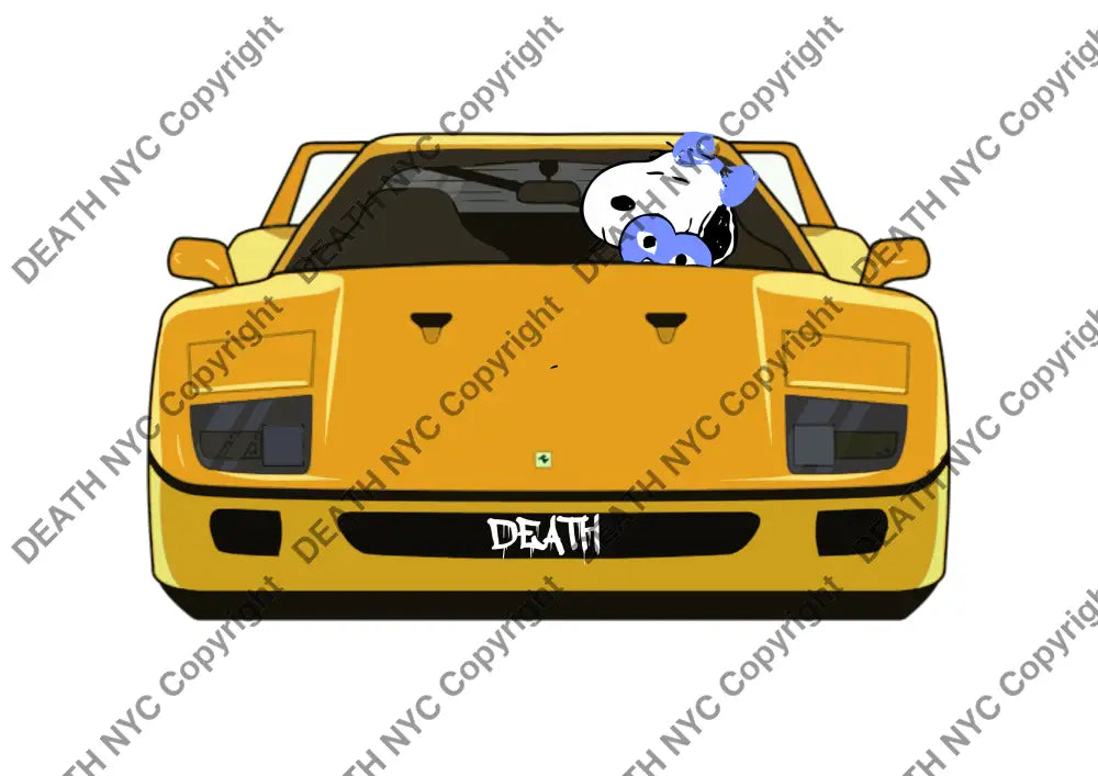 ’DEATHBD89’’ silly 45x32cm (2025) Art Print