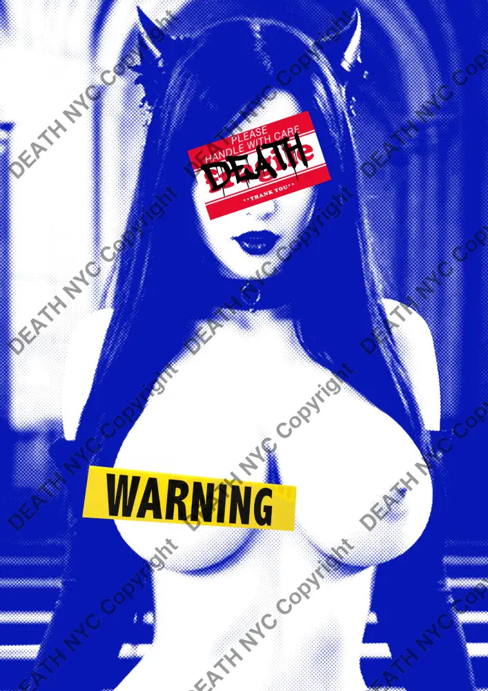 ’DEATHBE241’’ 45x32cm (Edition of 100*) (2025) n d Art Print