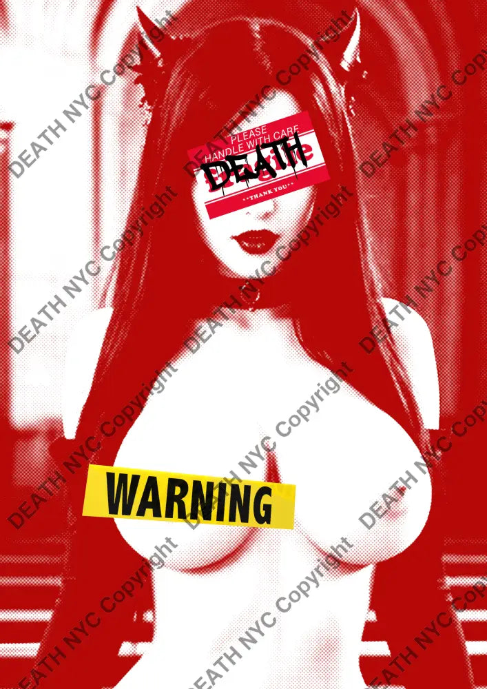 ’DEATHBE242’’ 45x32cm (Edition of 100*) (2025) n d Art Print