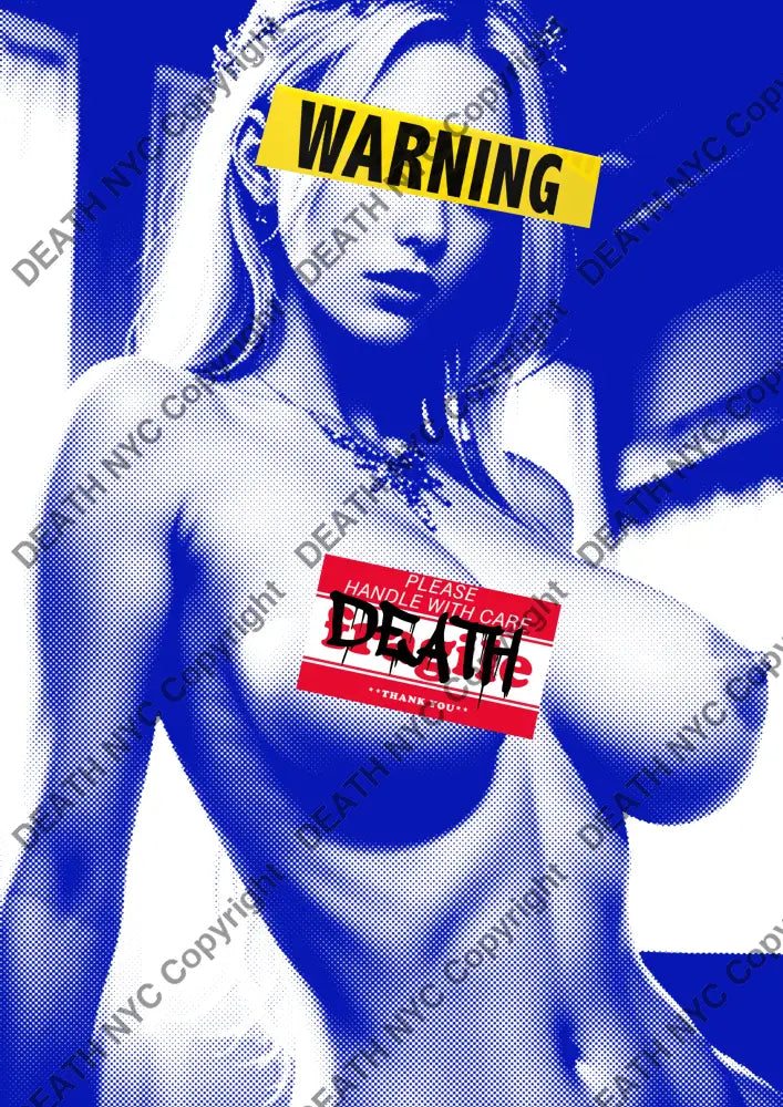 ’DEATHBE258’’ 45x32cm (Edition of 100*) (2025) n d Art Print