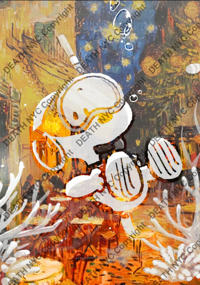 ’DEATHBE292’’ silly 45x32cm (2025) Art Print
