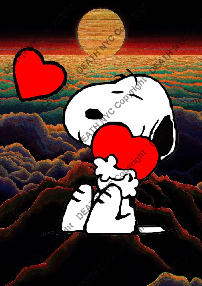 ’DEATHBE393’’ silly 45x32cm (2025) Art Print