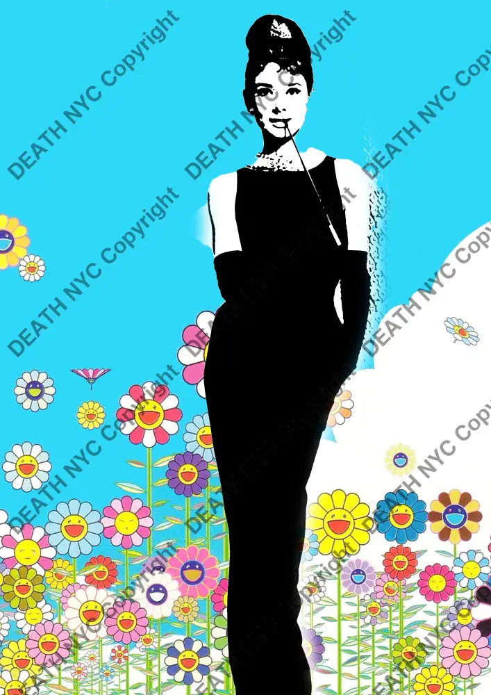 ’DEATHBE46’’ 45x32cm (Edition of 100*) (2025) audrey Art Print