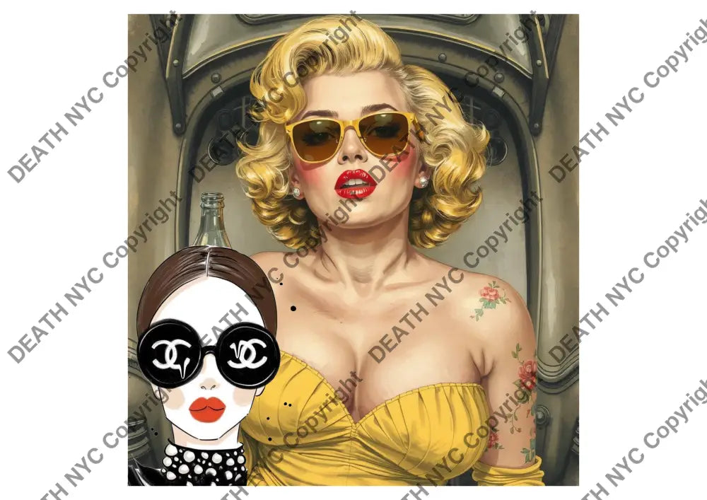 ’DEATHBE463’’ 45x32cm (Edition of 100*) (2024) Mon Cok Art Print