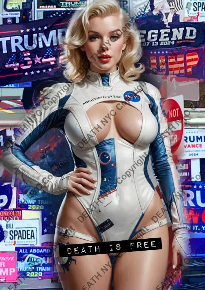 ’DEATHBE540’’ 45x32cm (Edition of 100*) (2025) Trump Mon Art Print