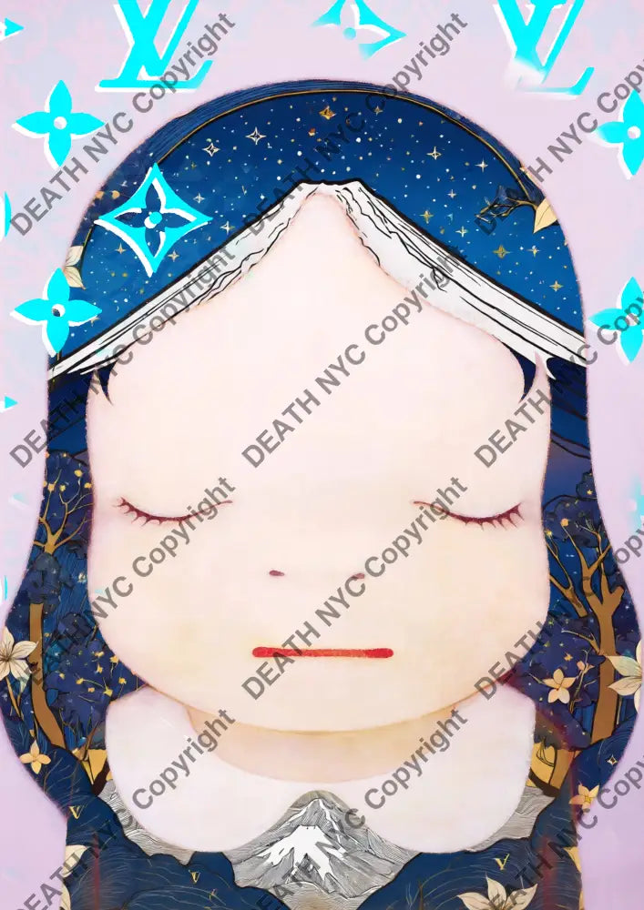 ’DEATHBE635’’’ 45x32cm (Edition of 100*) (2025) cute Art Print