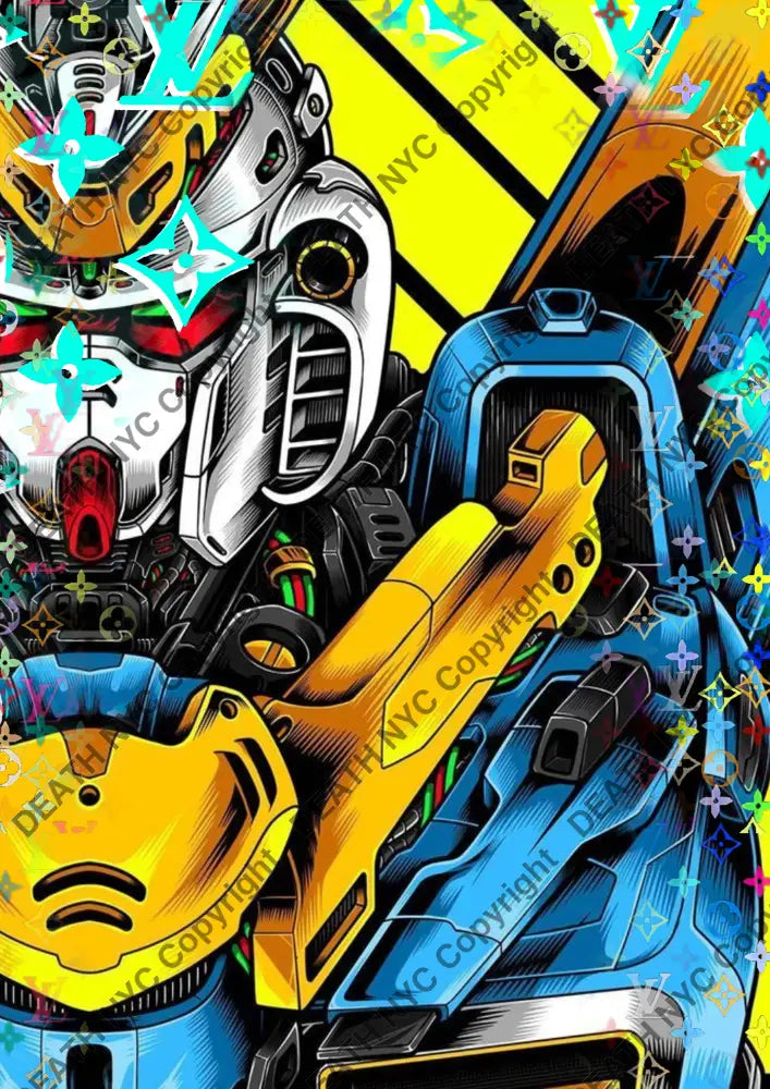 ’DEATHBE941’’ 45x32cm (Edition of 100*) (2025) gund Art Print