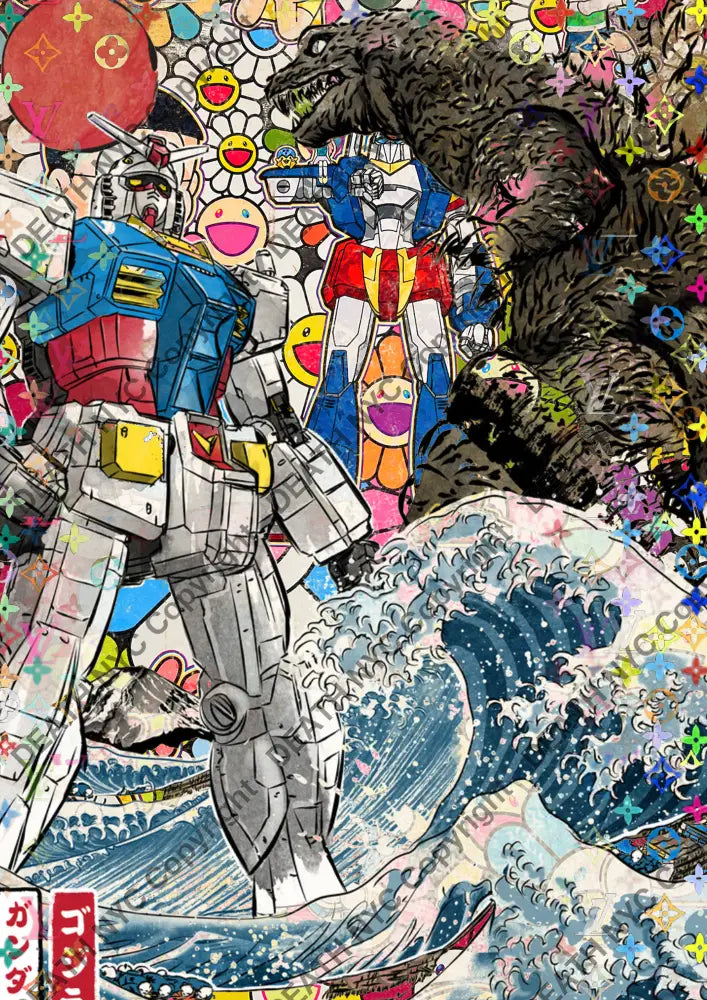 ’DEATHBE948’’ 45x32cm (Edition of 100*) (2025) gund Art Print