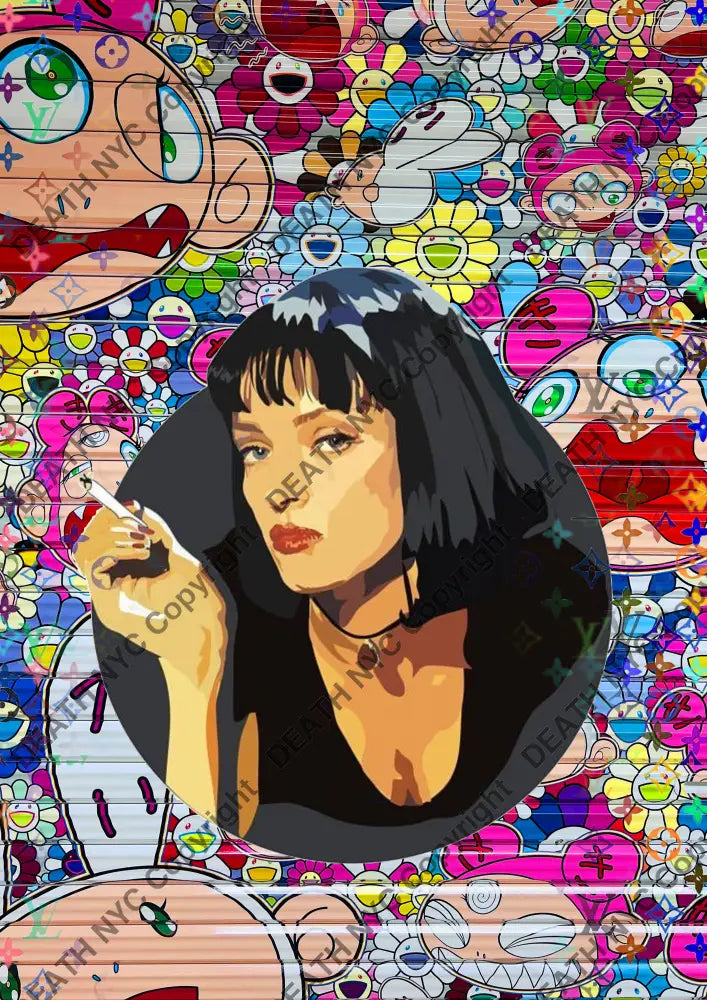 ’DEATHBE958’’ 45x32cm (Edition of 100*) (2025) pulp Art Print
