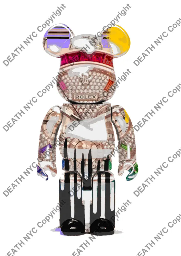 ’DEATHBF168’’ 45x32cm (Edition of 100*) (2025) bear Art Print