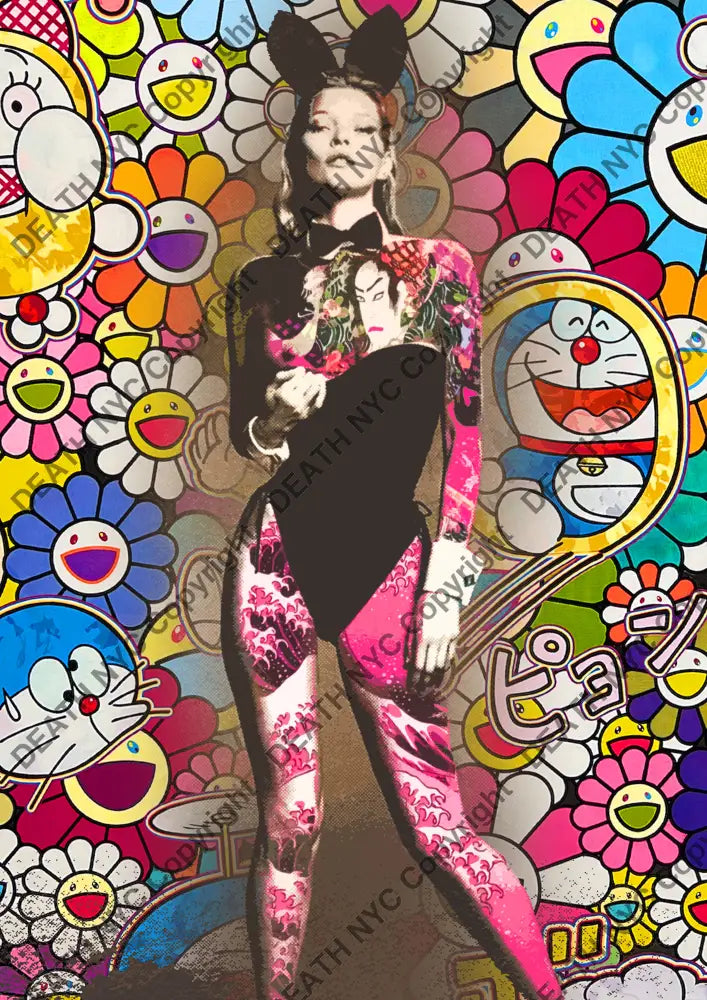 ’DEATHBF406’’ 45x32cm (Edition of 100*) (2025) kate Art Print