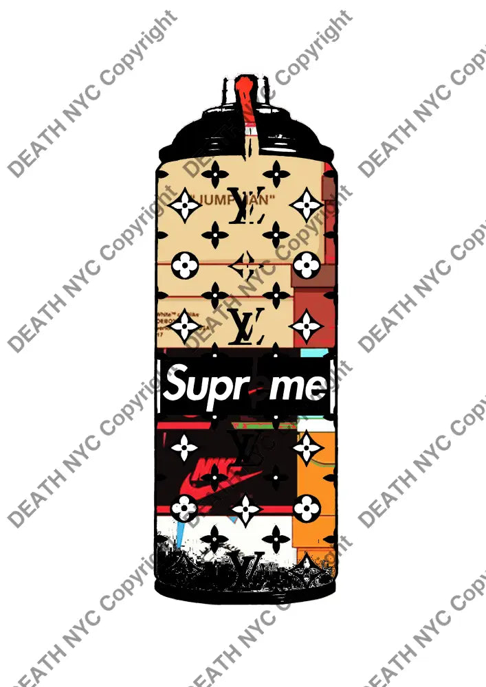 ’DEATHBF427’’ 45x32cm (Edition of 100*) (2025) spray Art Print