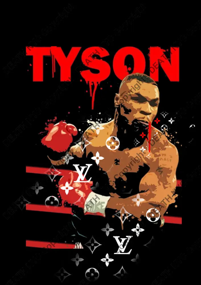 ’DEATHBF453’’ 45x32cm (Edition of 100*) (2025) tyson Art Print